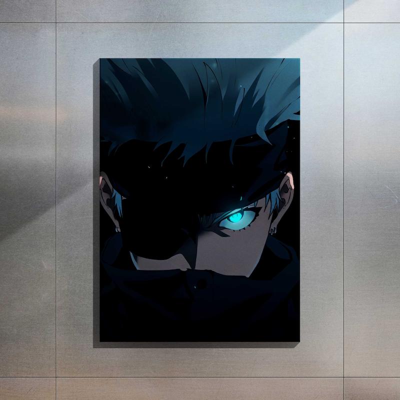 متال پوستر کد 050 - ساتورو گوجو (Jujutsu Kaisen)