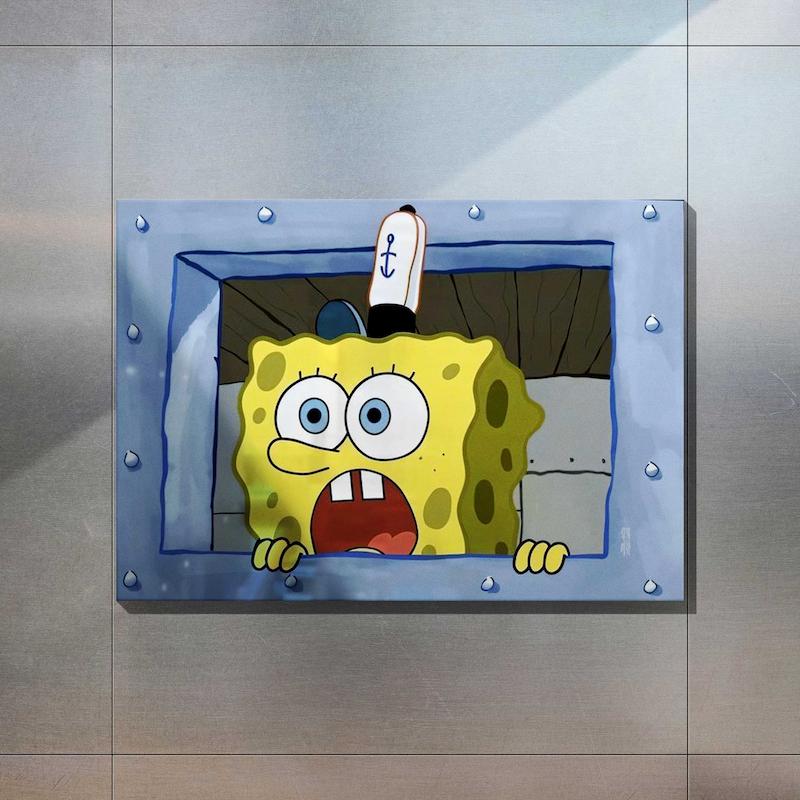 متال پوستر کد 054 - باب اسفنجی