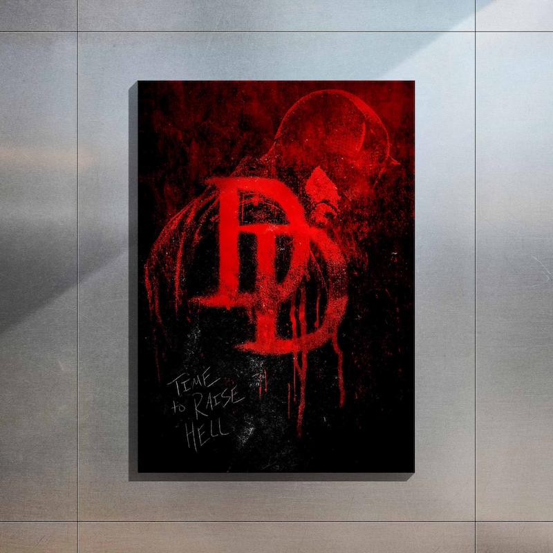 متال پوستر کد 069 - دردویل (Daredevil: Born Again Season 2)