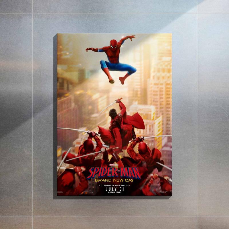 متال پوستر کد 076 - اسپایدرمن (Spider-Man: Brand New Day)