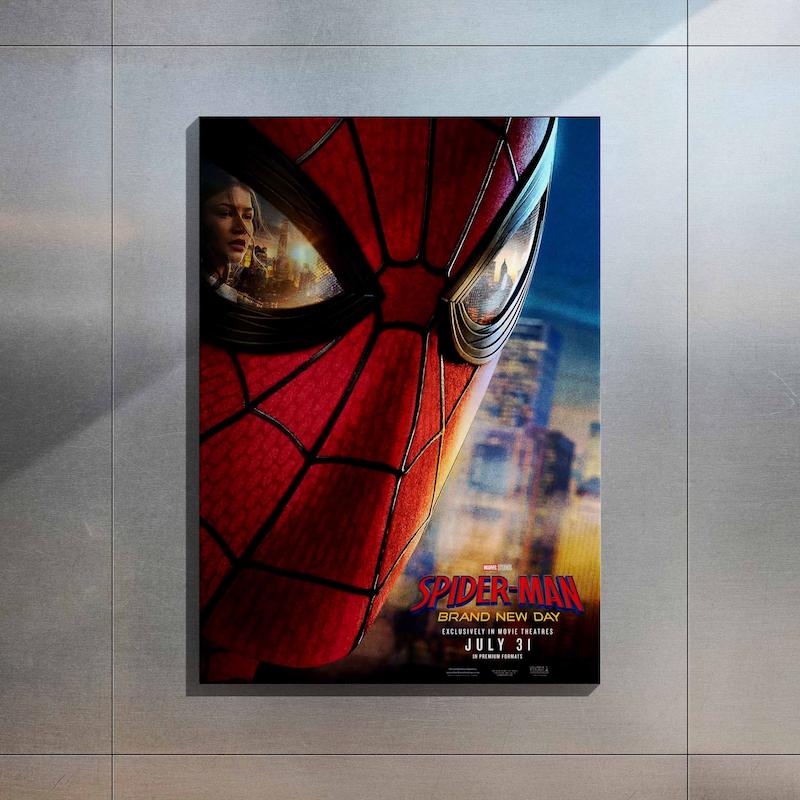 متال پوستر کد 077 - اسپایدرمن (Spider-Man: Brand New Day)