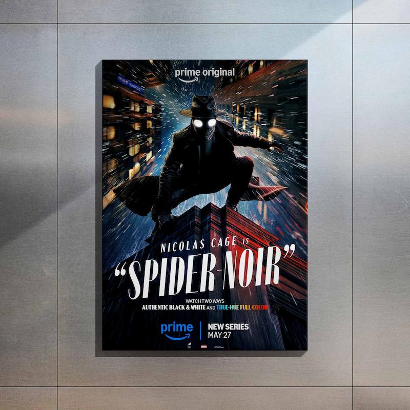متال پوستر کد 079 - اسپایدر نوآر (Spider-Noir) - رنگی