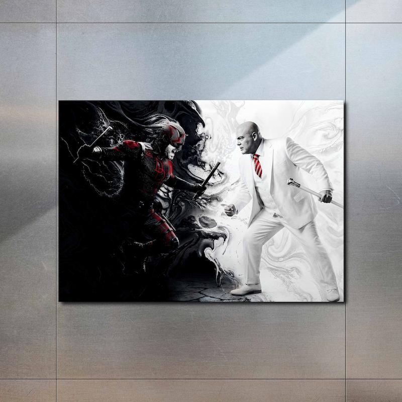 متال پوستر کد 089 - دردویل (Daredevil: Born Again Season 2)