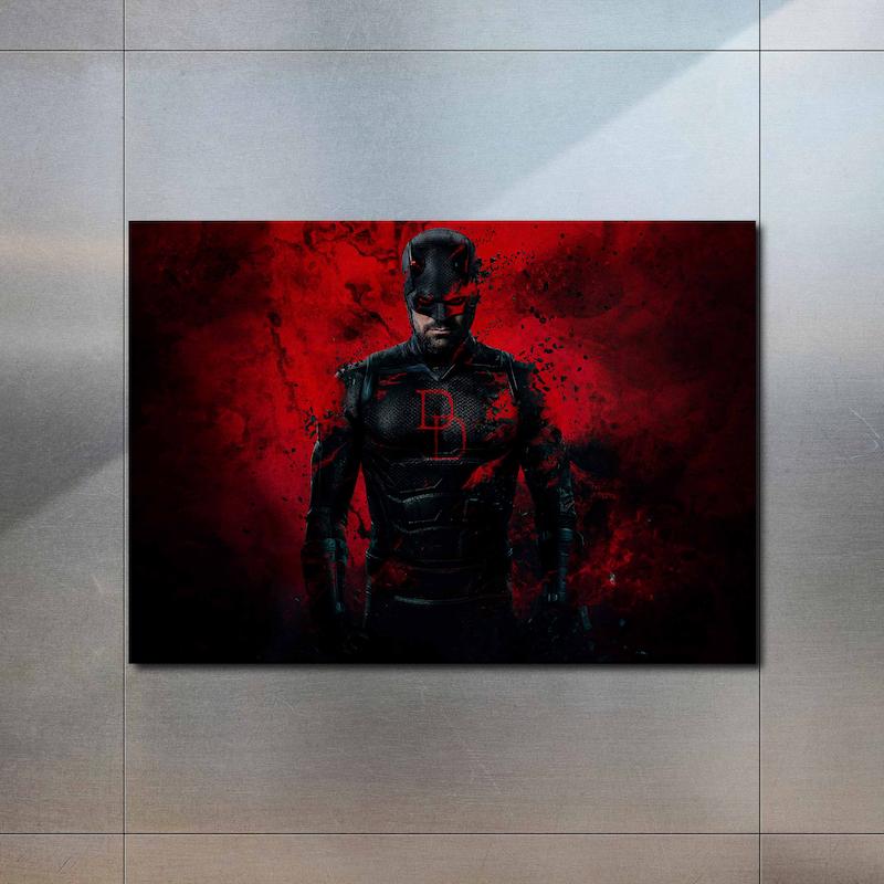 متال پوستر کد 091 - دردویل (Daredevil: Born Again Season 2)
