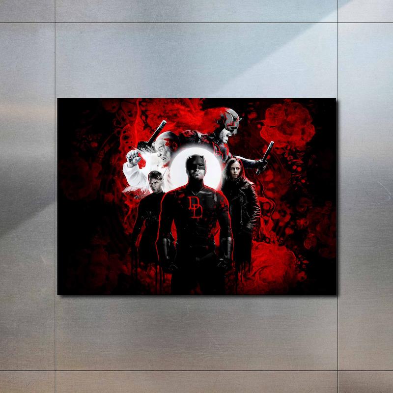 متال پوستر کد 093 - دردویل (Daredevil: Born Again Season 2)