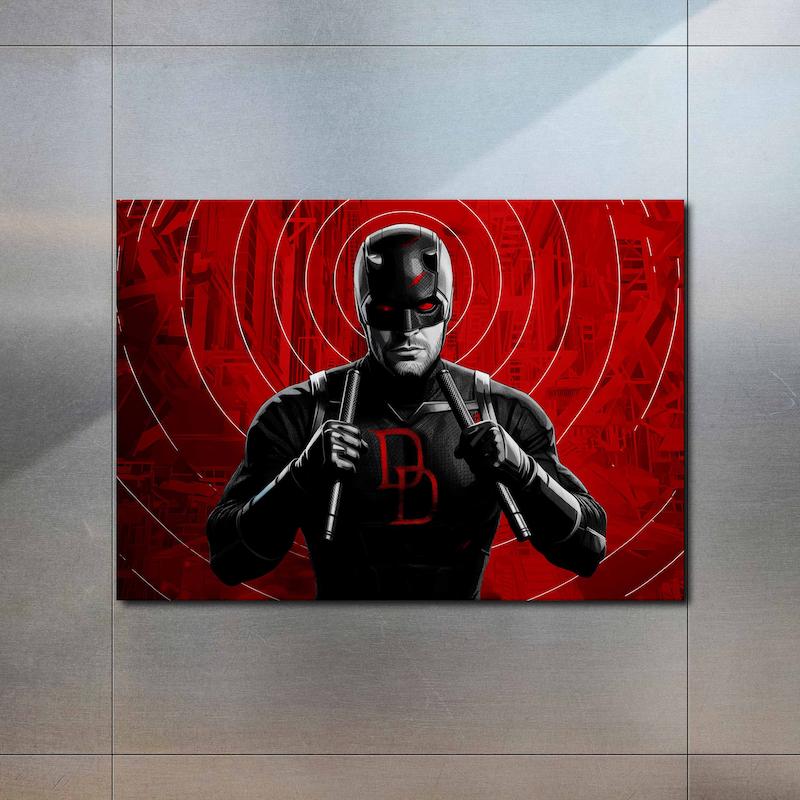 متال پوستر کد 095 - دردویل (Daredevil: Born Again Season 2)