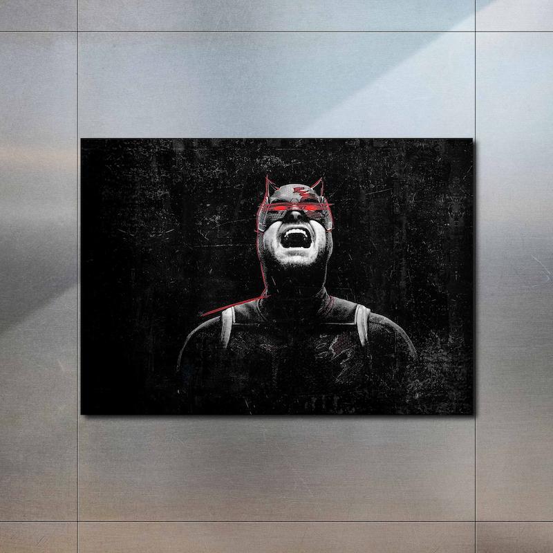 متال پوستر کد 096 - دردویل (Daredevil: Born Again Season 2)