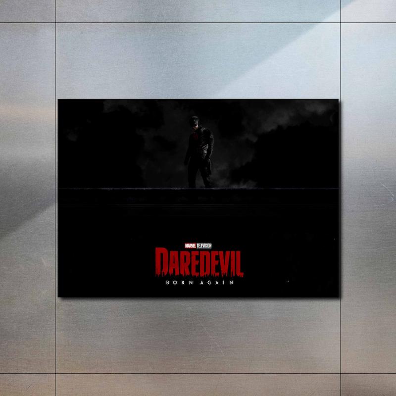 متال پوستر کد 097 - دردویل (Daredevil: Born Again Season 2)
