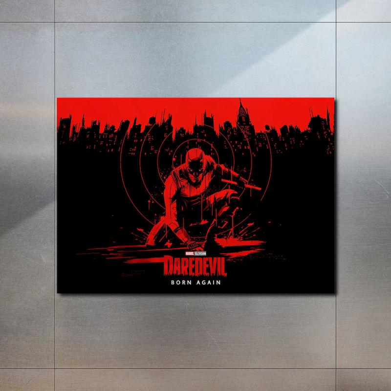 متال پوستر کد 101 - دردویل (Daredevil: Born Again Season 2)