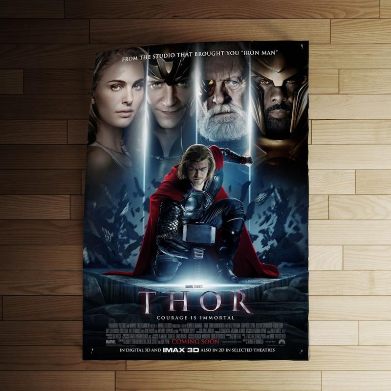 پوستر کد 004 - Thor (April 2011)