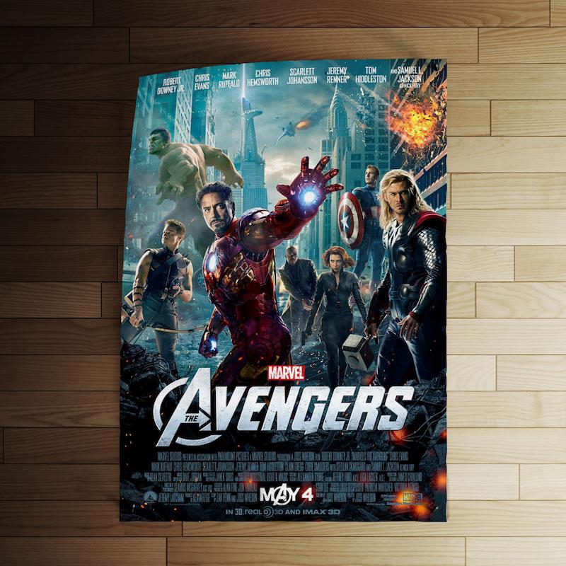 پوستر کد 008 - The Avengers (April 2012)