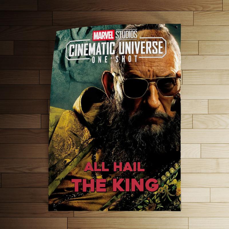 پوستر کد 013 - Marvel One-Shot: All Hail the King (February 2014)
