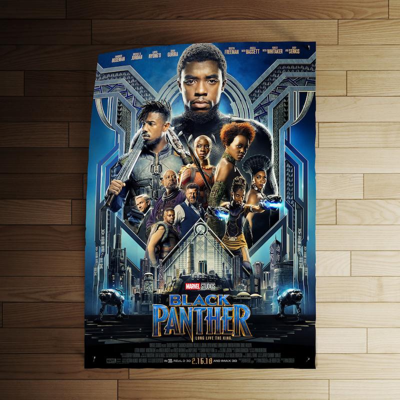پوستر کد 030 - Black Panther (February 2018)