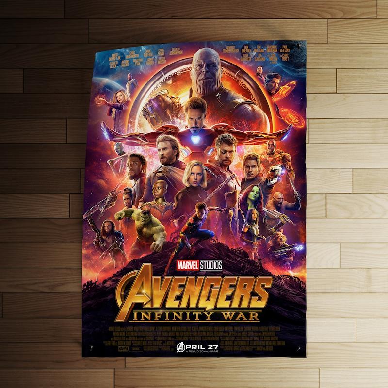 پوستر کد 032 - Avengers: Infinity War (April 2018)