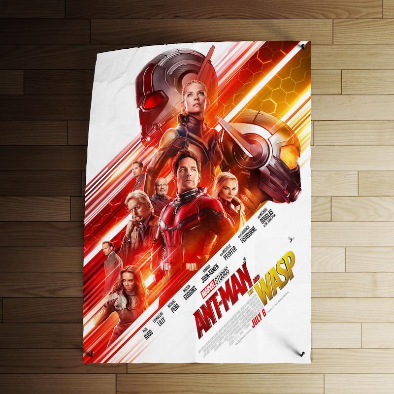 پوستر کد 034 - Ant-Man and the Wasp (July 2018)