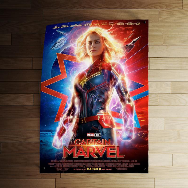 پوستر کد 038 - Captain Marvel (March 2019)