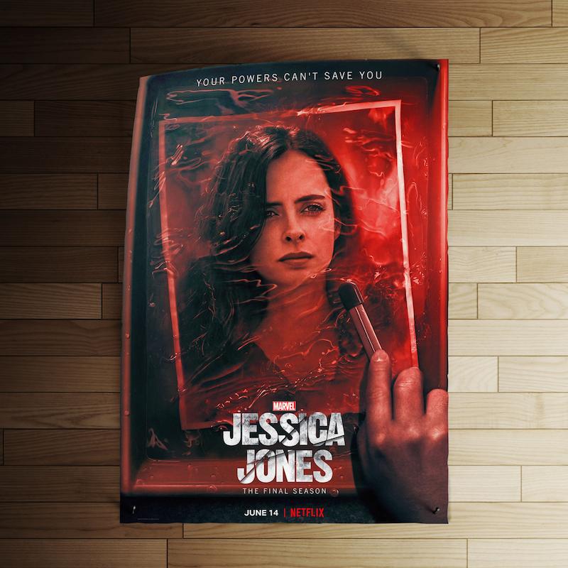 پوستر کد 040 - Jessica Jones Season 3 (June 2019)
