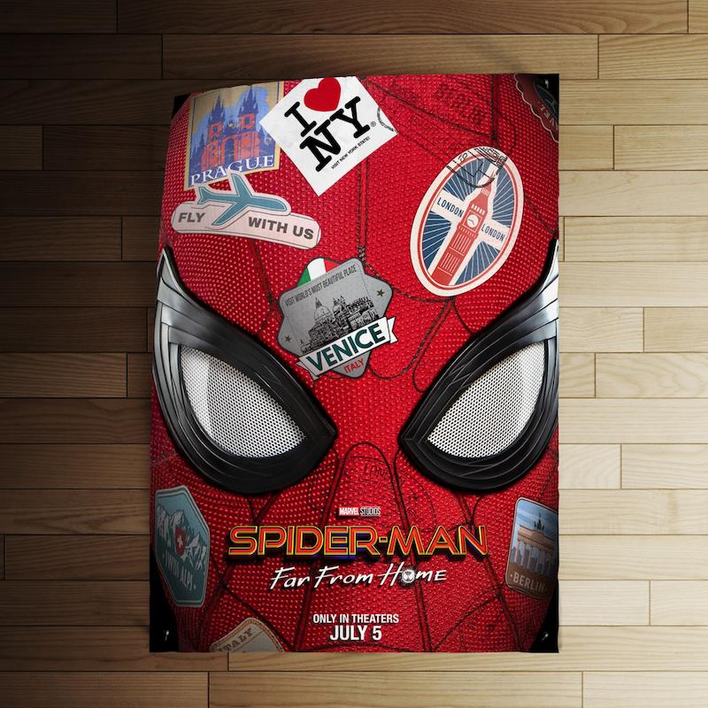پوستر کد 041 - Spider-Man: Far From Home (July 2019)
