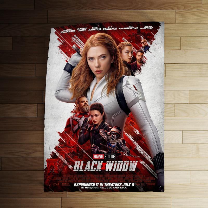 پوستر کد 045 - Black Widow (July 2021)