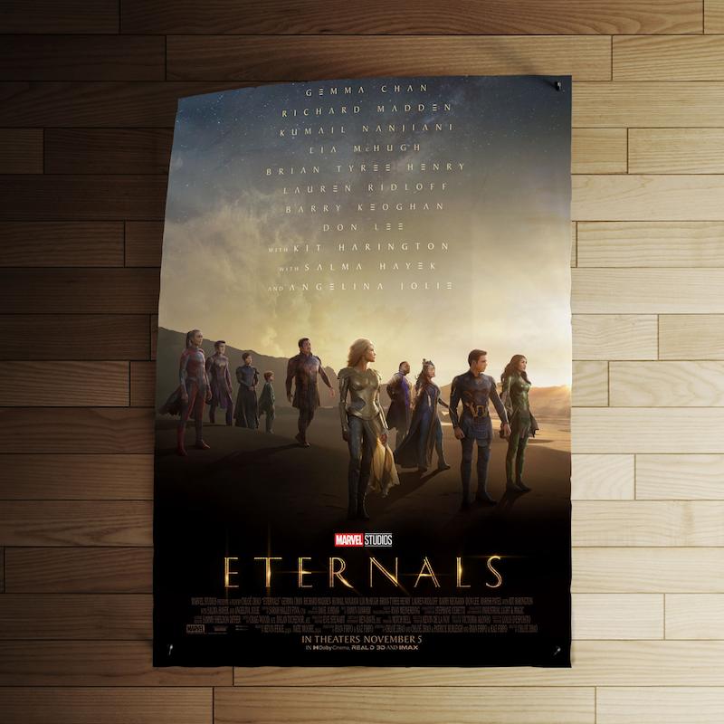 پوستر کد 048 - Eternals (November 2021)