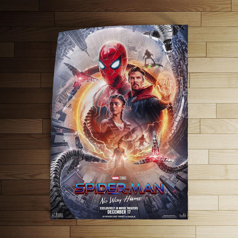 پوستر کد 050 - Spider-Man: No Way Home (December 2021)