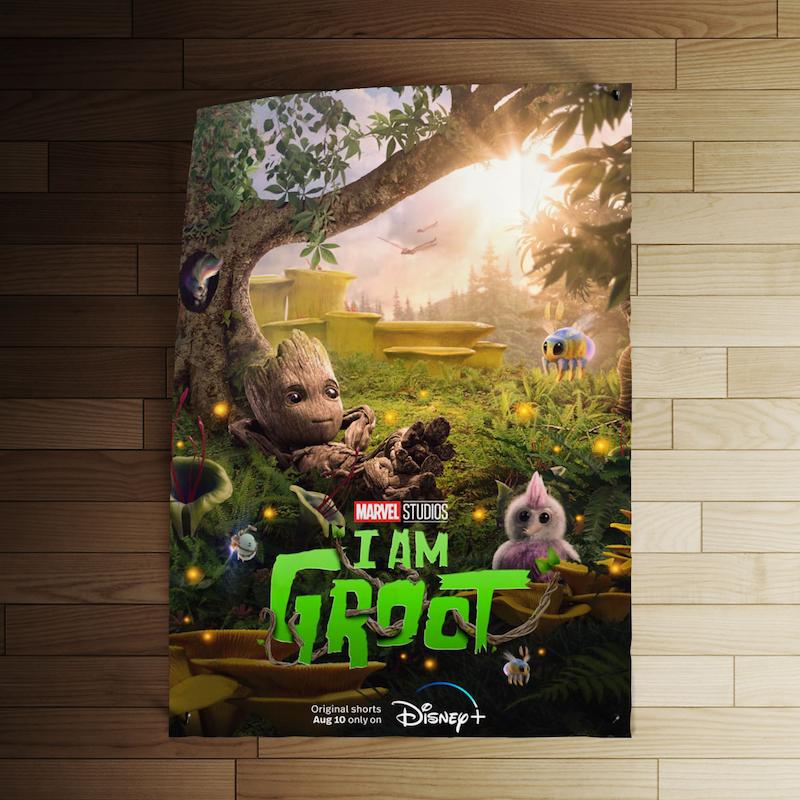 پوستر کد 055 - I Am Groot Season 1 (August 2022)