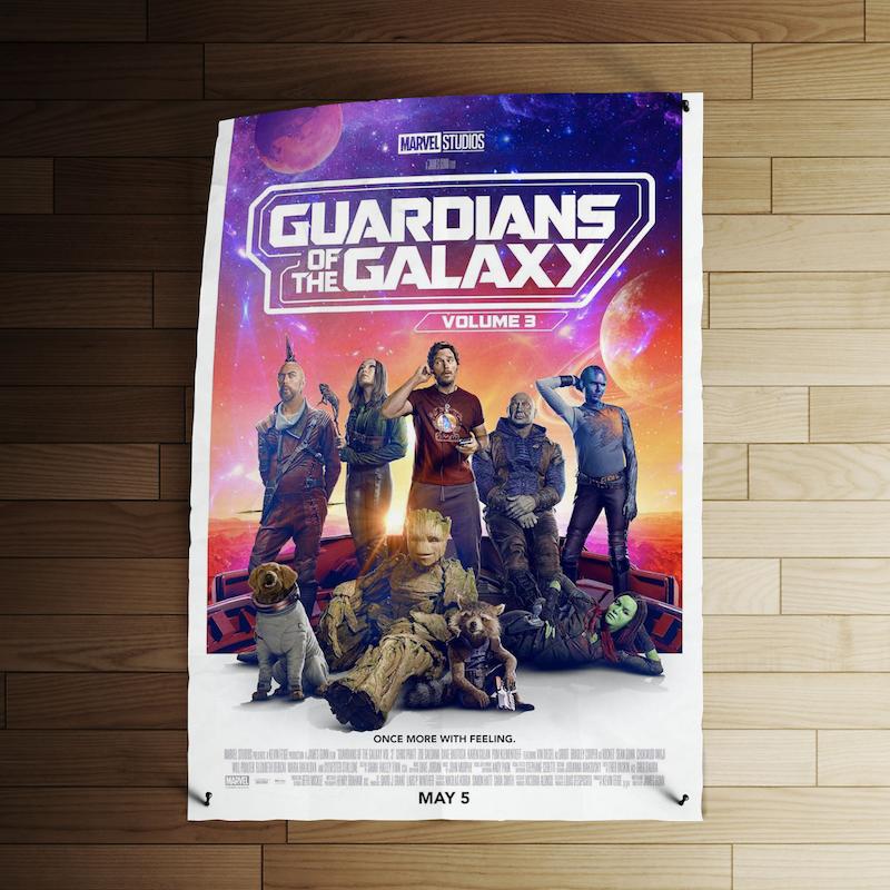 پوستر کد 061 - Guardians of the Galaxy Vol 3 (May 2023)