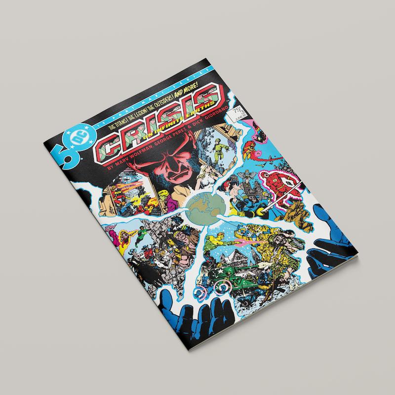 کامیک Crisis on Infinite Earths #3