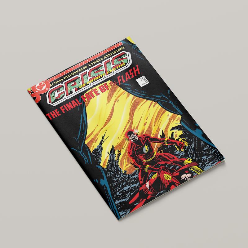 کامیک Crisis on Infinite Earths #8