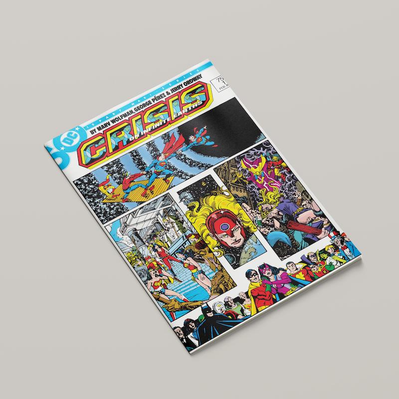 کامیک Crisis on Infinite Earths #11