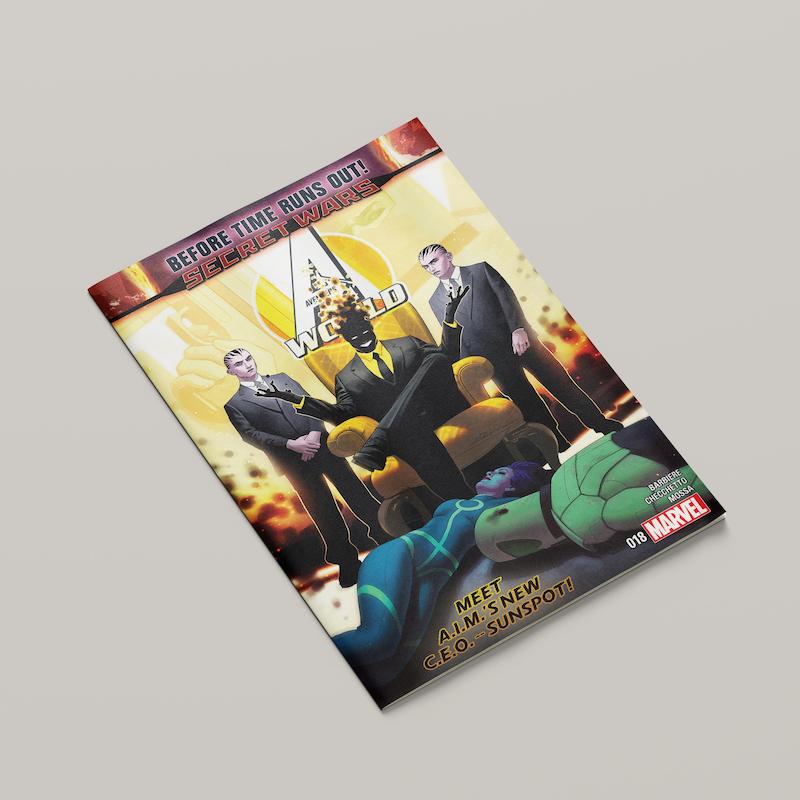 06- کامیک Avengers World #18
