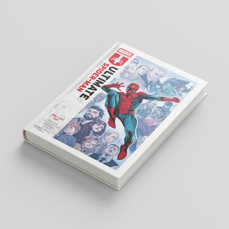 17- کامیک ULTIMATE SPIDER-MAN BY JONATHAN HICKMAN VOL. 4: ONE LAST DAY (2026)