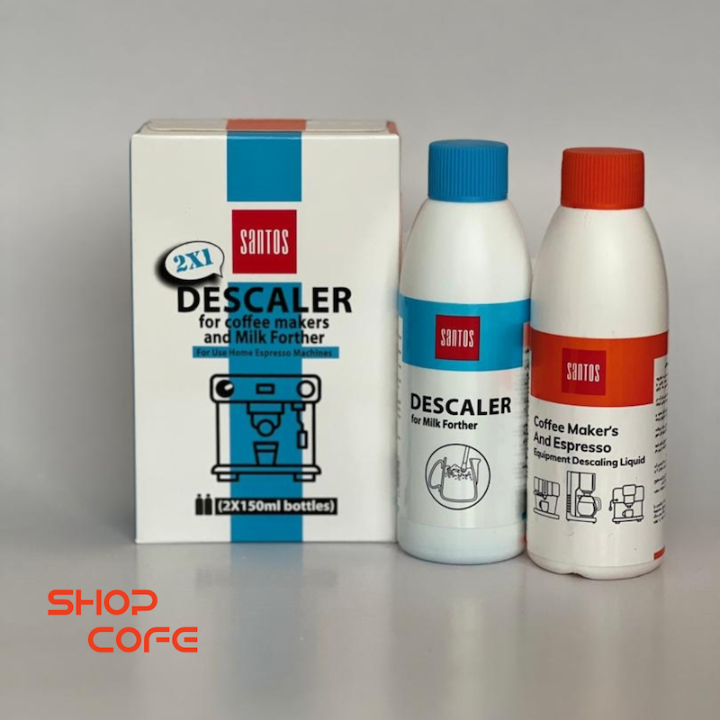 مایع شوینده دستگاه قهوه ساز خانگی و نازل بخار