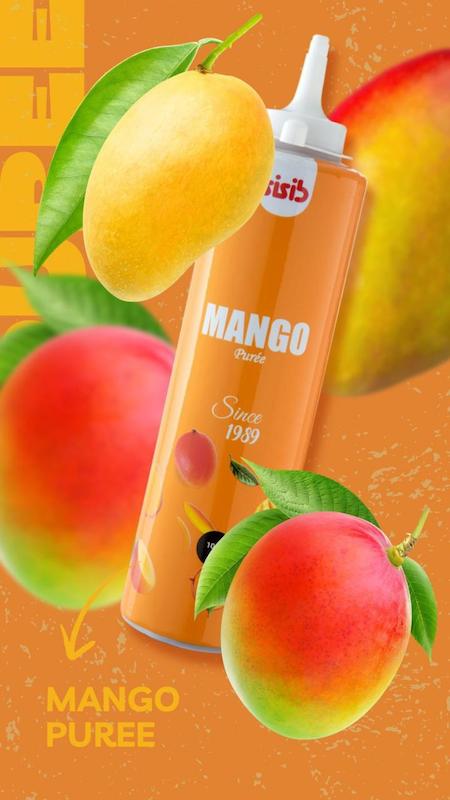 پوره انبه ۱کیلویی SiSib  سی سیب