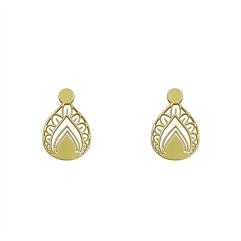 گوشواره طلا مدل اشک کد GA10174