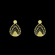 گوشواره طلا مدل اشک کد GA10174