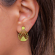 گوشواره طلا مدل اشک کد GA10174