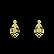 گوشواره طلا مدل اشک کد GA10204