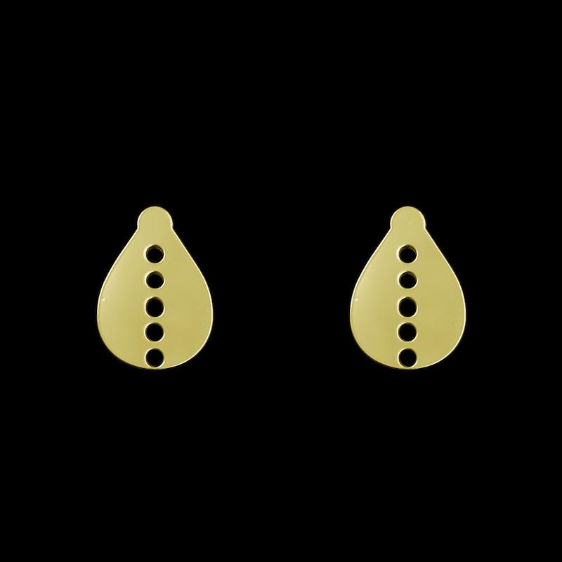 گوشواره طلا مدل هندسی کد GA10383