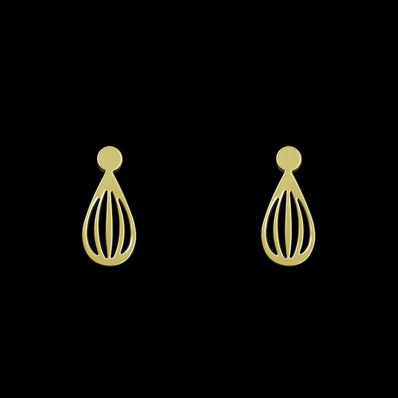 گوشواره طلا مدل اشک کد GA10529