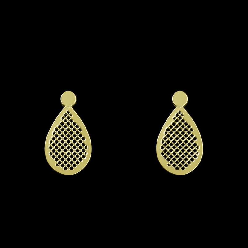 گوشواره طلا مدل اشک کد GA10538