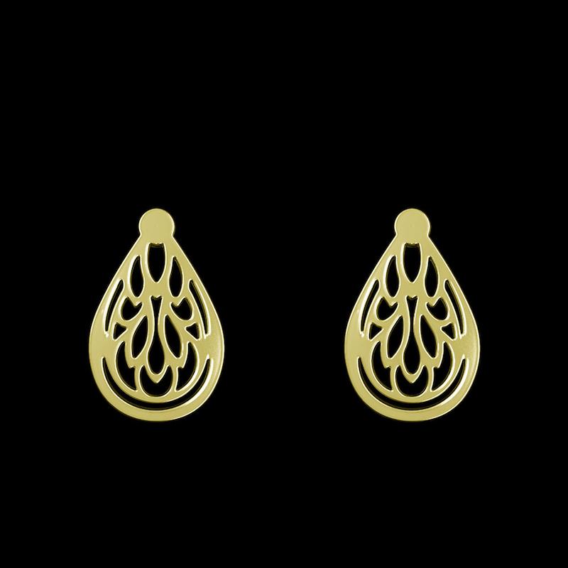 گوشواره طلا مدل اشک کد GA10994