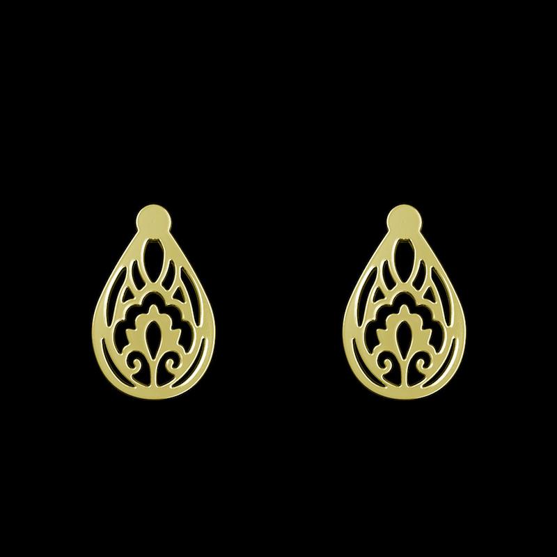 گوشواره طلا مدل اشک کد GA11011