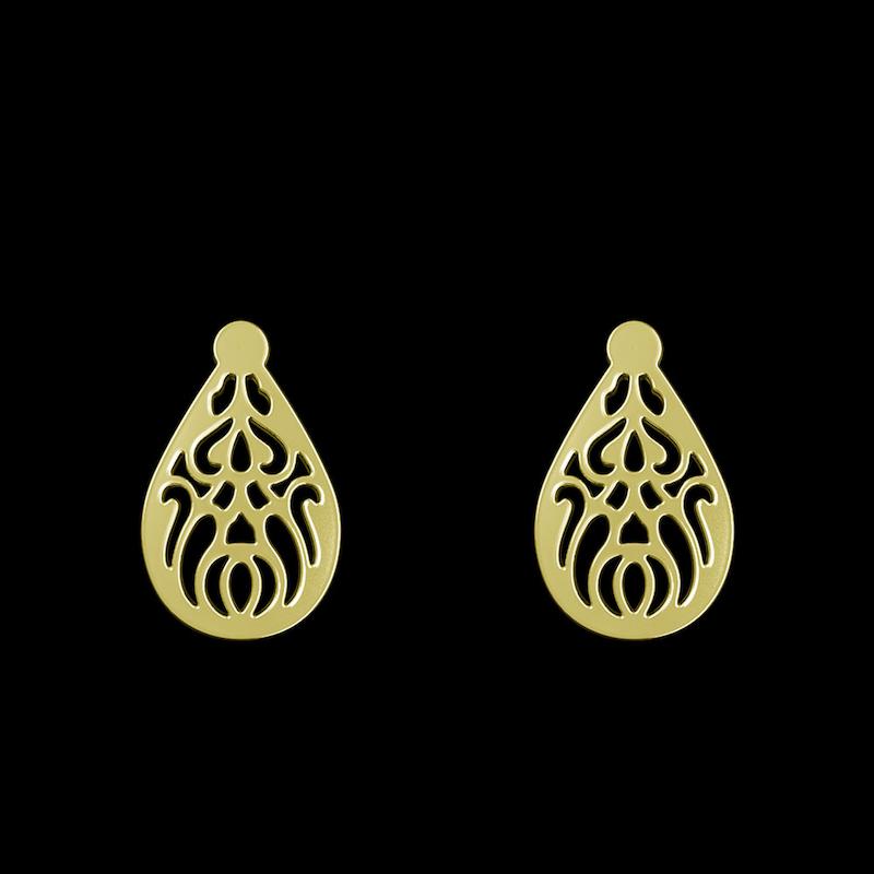 گوشواره طلا مدل اشک کد GA11012