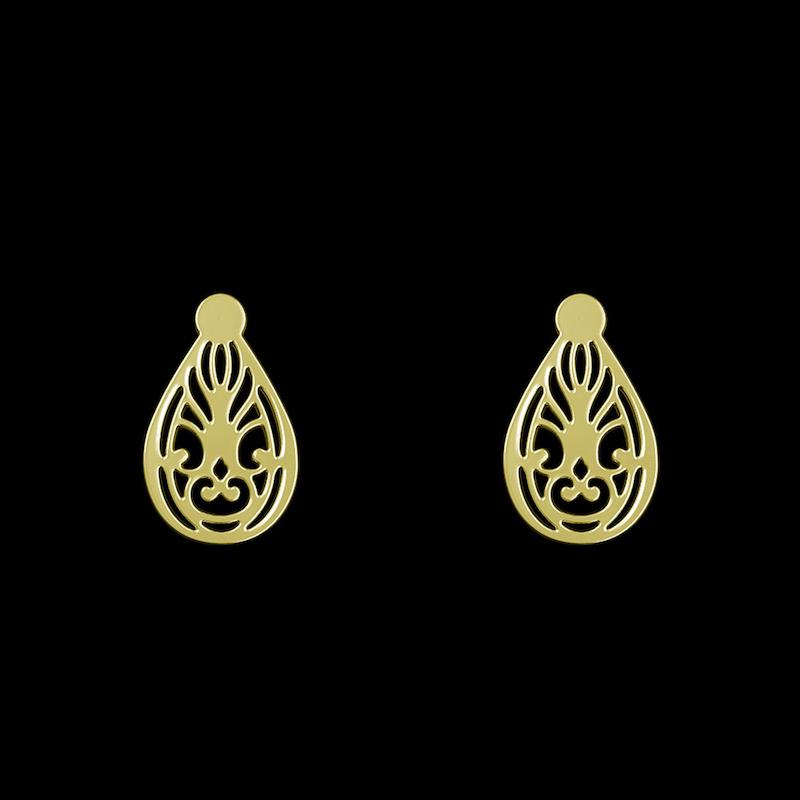 گوشواره طلا مدل اشک کد GA11013