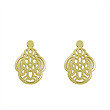 گوشواره طلا مدل هندسی کد GA11455