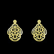 گوشواره طلا مدل هندسی کد GA11455