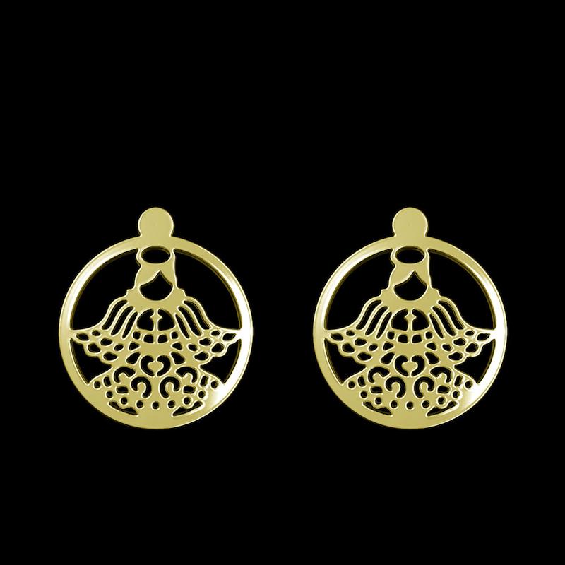 گوشواره طلا مدل فرشته کد GA11529