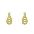 گوشواره طلا مدل قلب کد GA11619