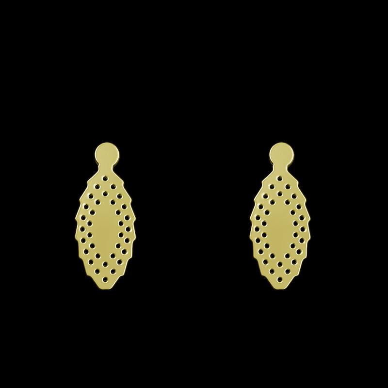 گوشواره طلا مدل هندسی کد GA11719